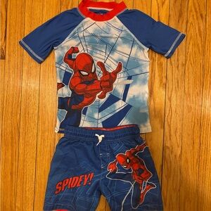 Spider-Man Kids Swim Set - Blue